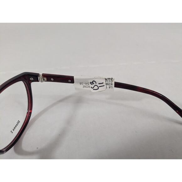 Laura Ashley Glasses Size 54 - 16 - 135 DIANNA 2 Wine Red Eyeglasses Frame - Picture 5 of 9